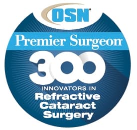 OSN Premier Surgeon 300 Innovators in Refractive Cataract Surgery Logo